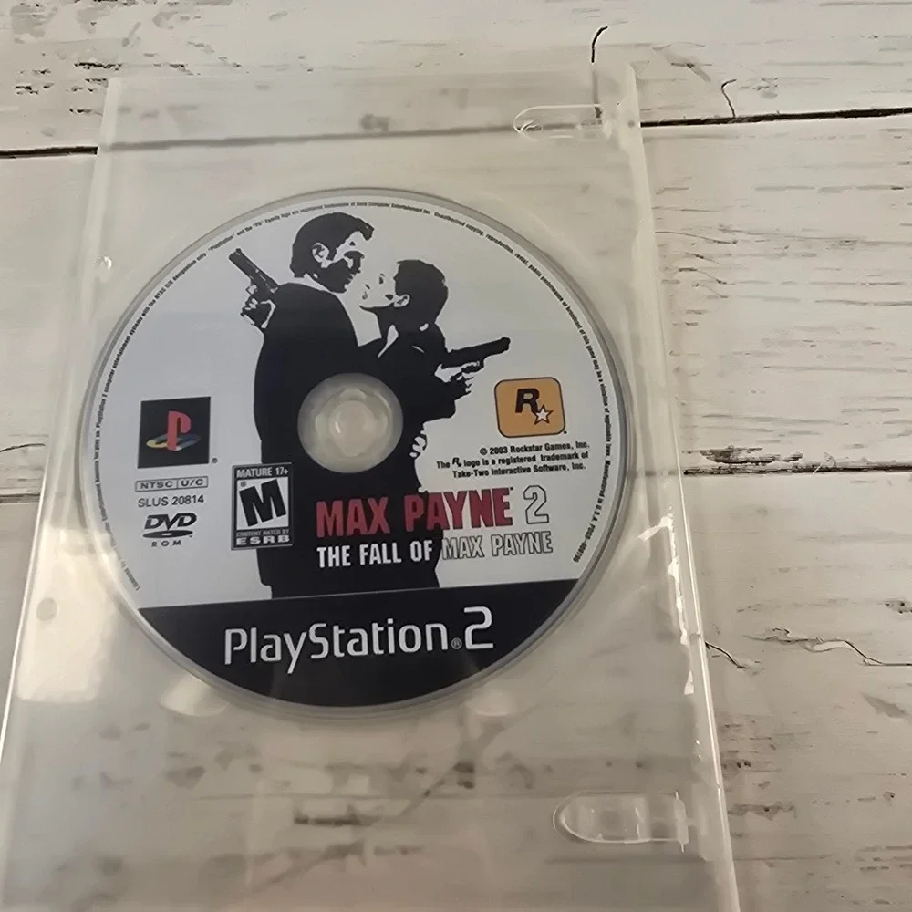 Max Payne 2 The Fall of Max Payne Sony PlayStation 2 PS2 Disc Only SLUS 20814